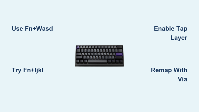 How to Use Arrow Keys on 60% Keyboard