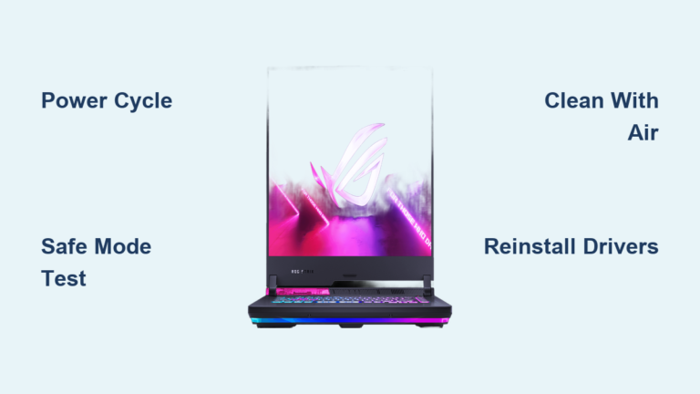 How to Fix ASUS ROG Strix G15 Keyboard Not Working