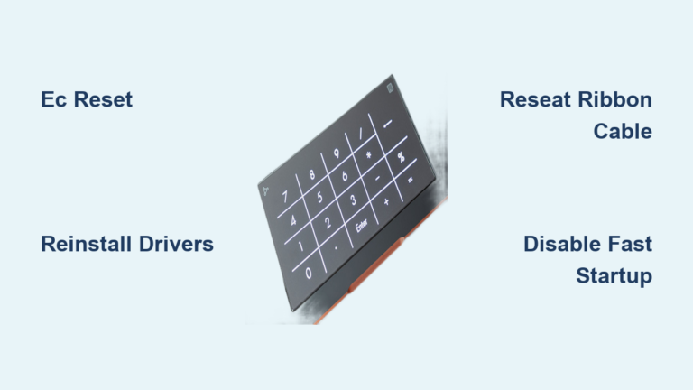 How to Fix Asus ZenBook Keypad Not Working