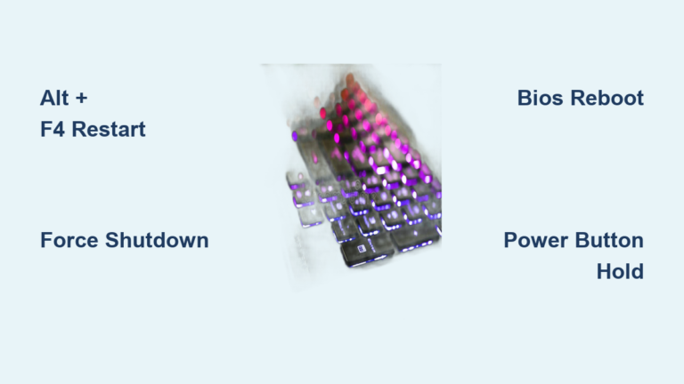 How to Reboot ASUS Laptop: Quick Steps