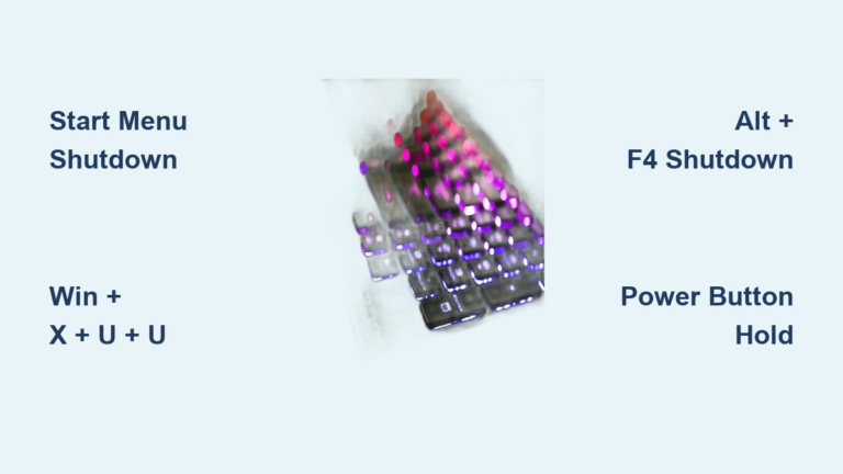 How to Shut Down Asus Laptop