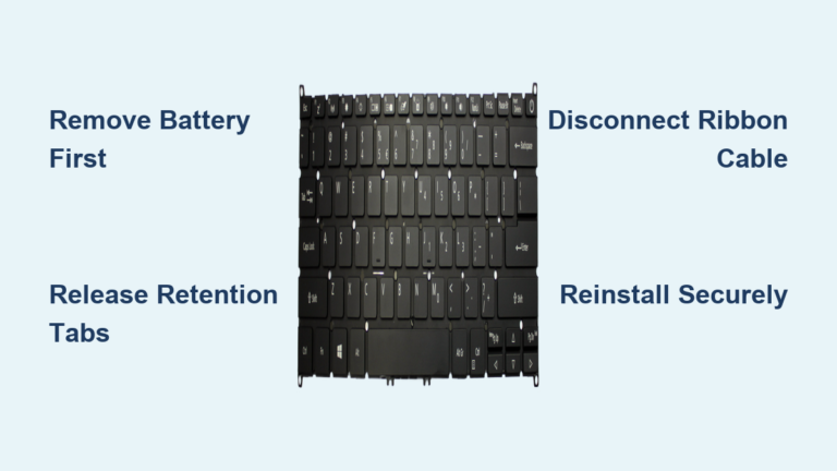 How to Replace Acer Aspire Keyboard