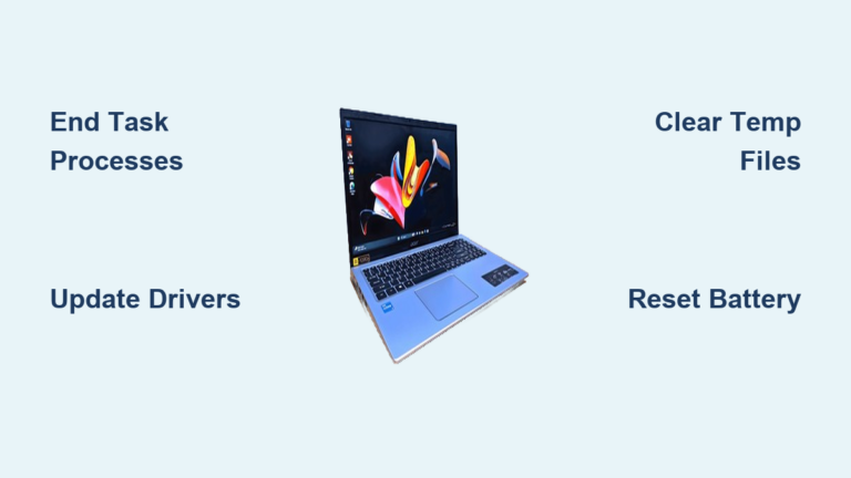 How to Refresh Acer Laptop: Quick Steps