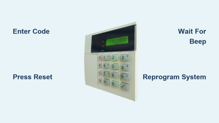 How to Reset Alarm Keypad: Quick Steps