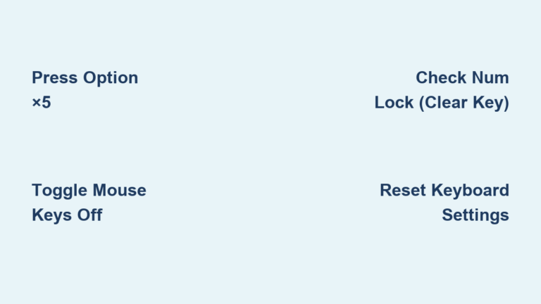 How to Turn On Num Lock on Apple Keyboard