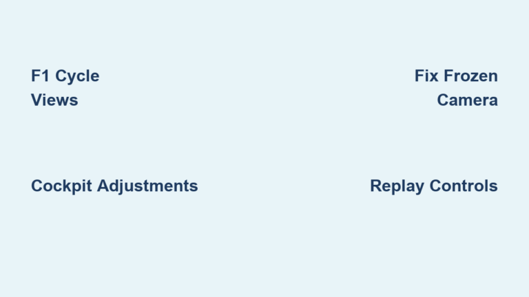 How to Change Camera View in Assetto Corsa Keyboard
