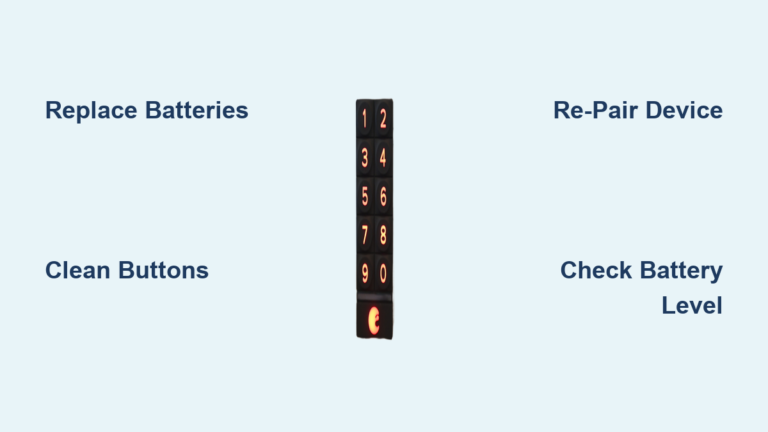 How to Fix August Keypad Not Working