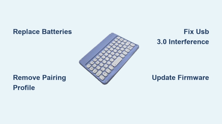 How to Fix Bluetooth Keyboard Issues