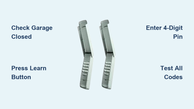 How to Program Chamberlain LiftMaster Keypad