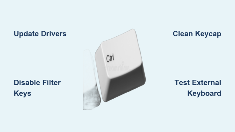 How to Fix Ctrl Keyboard Not Working