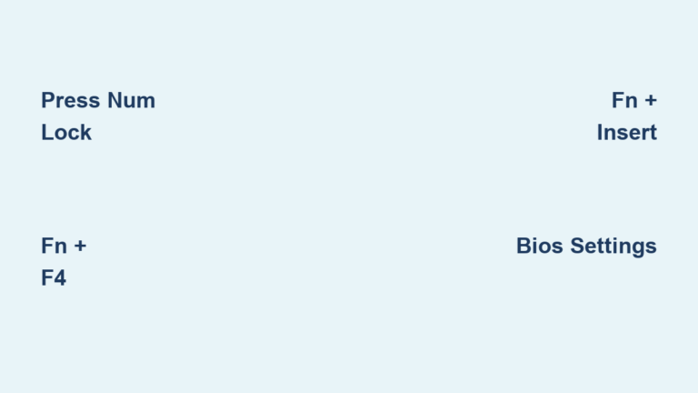 How to Unlock Numbers on Dell Keyboard