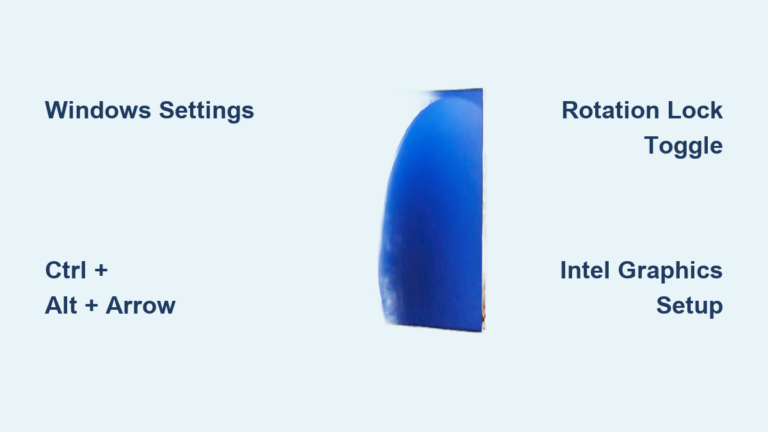 How to Rotate Dell Laptop Screen in Windows 11