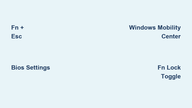 How to Unlock Function Keys on Keyboard