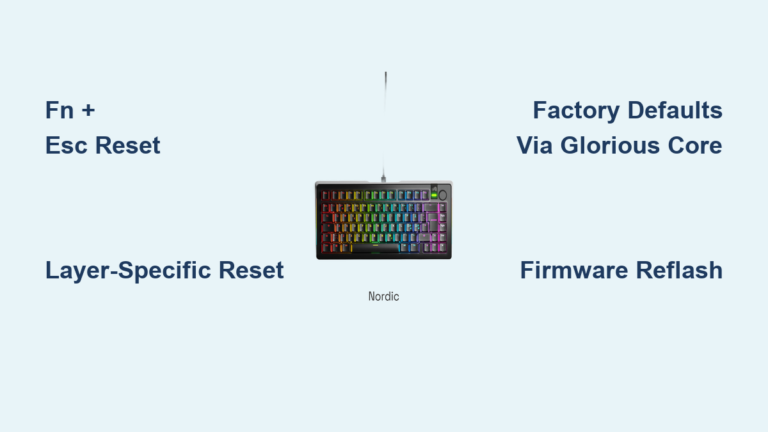 How to Reset GMMK Keyboard: Quick Steps