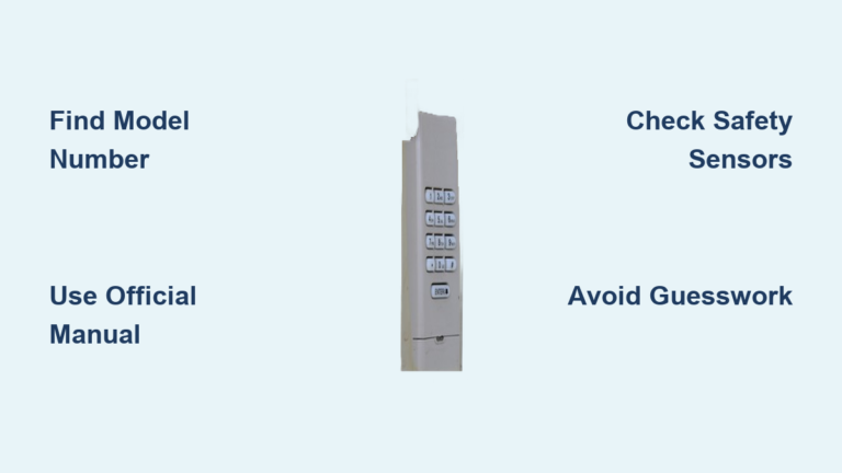 Garage Door Opener Keypad Programming: Quick Steps