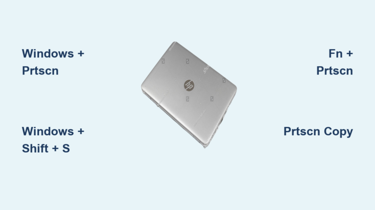 How to Take a Screenshot on HP EliteBook Laptop