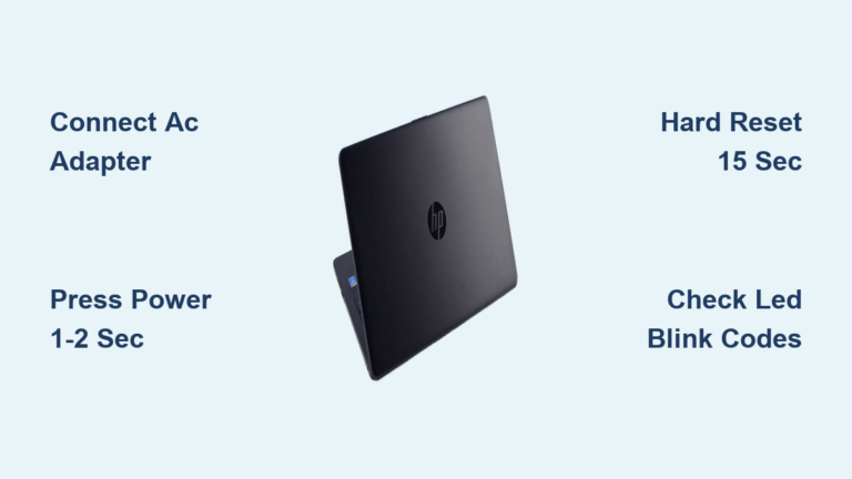 How to Turn On HP Laptop: Quick Steps