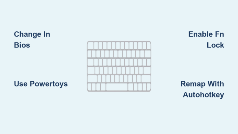How to Change Keyboard Function Keys