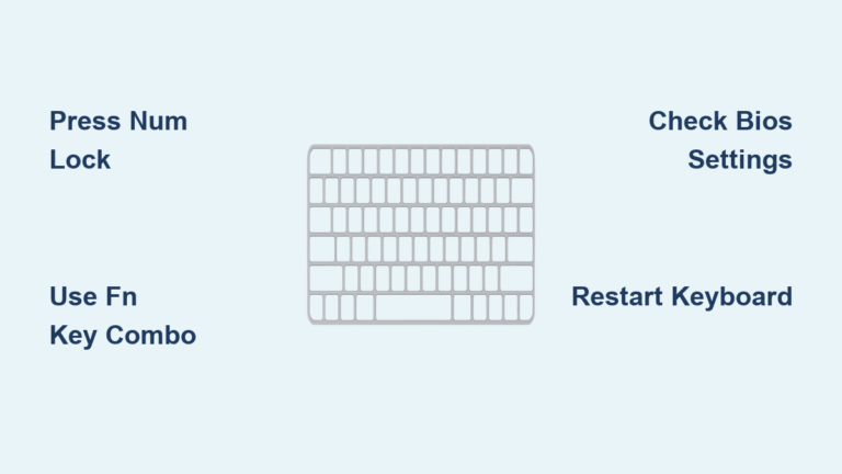 How to Unlock Number Keys on Keyboard