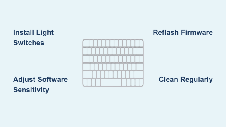 How to Make Keyboard More Sensitive: Easy Tips