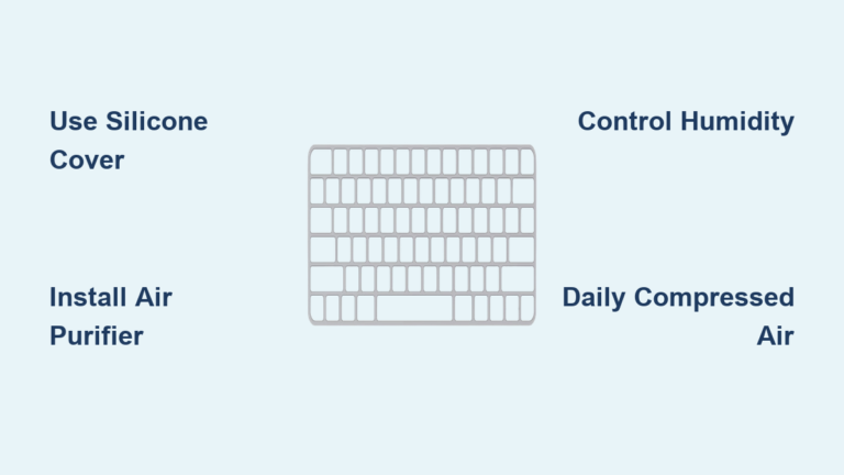 How to Prevent Dust on Keyboard