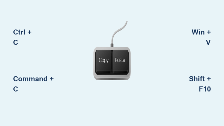How to Copy with Keyboard Shortcut
