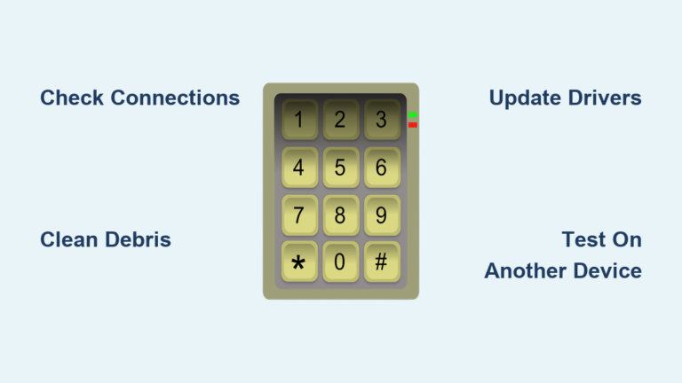 How to Fix Keypad Not Working