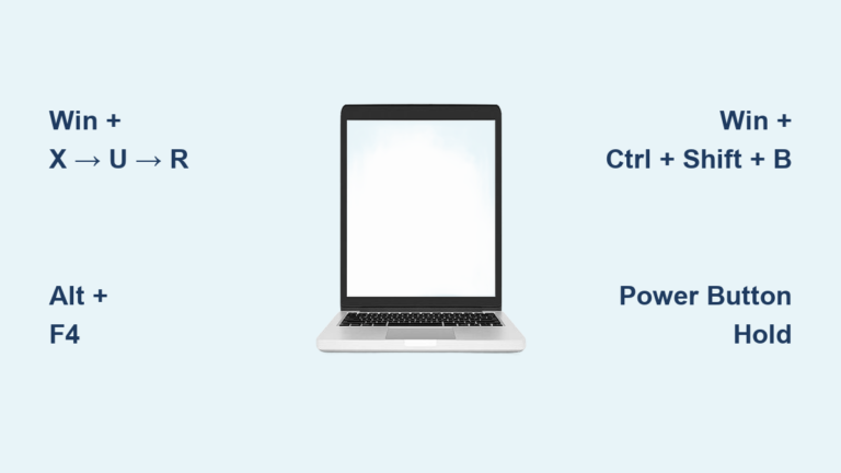 How to Restart Laptop: Quick Steps