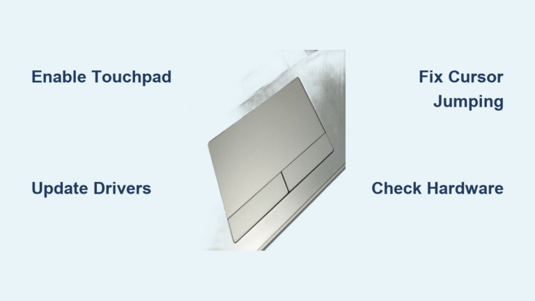 How to Fix Laptop Touchpad Problems