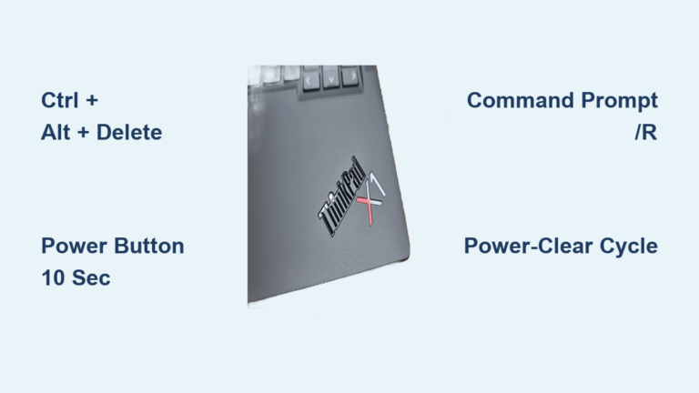 How to Restart Lenovo Laptop: Quick Steps