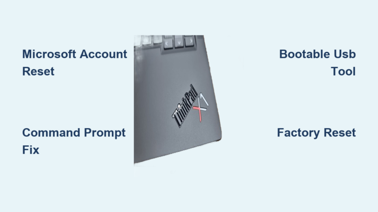 How to Reset Lenovo Laptop Password Without Disk