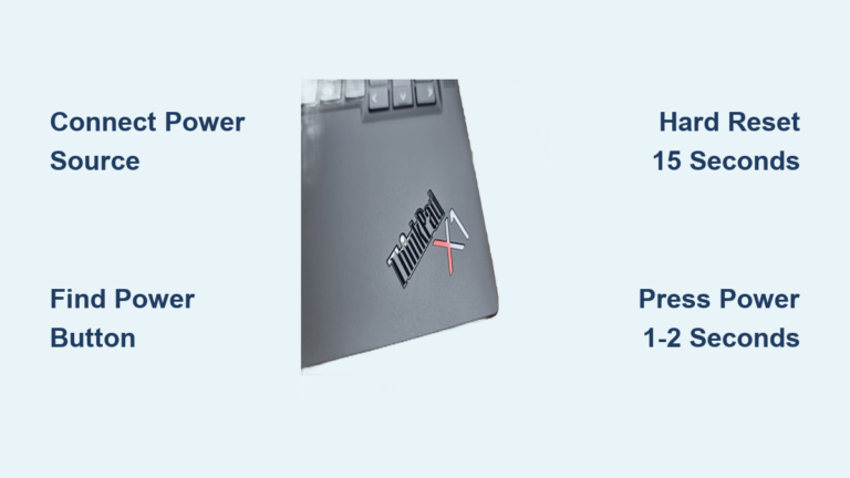 How to Turn On Lenovo Laptop: Quick Steps