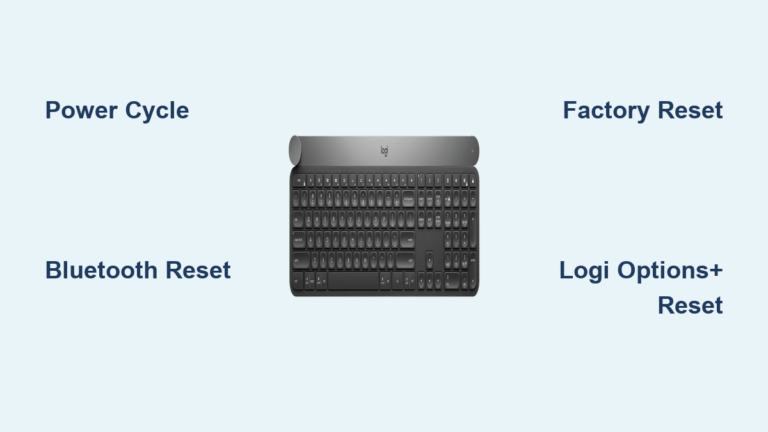 How to Reset Logitech Craft Keyboard