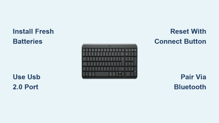 How to Sync Logitech Wireless Keyboard
