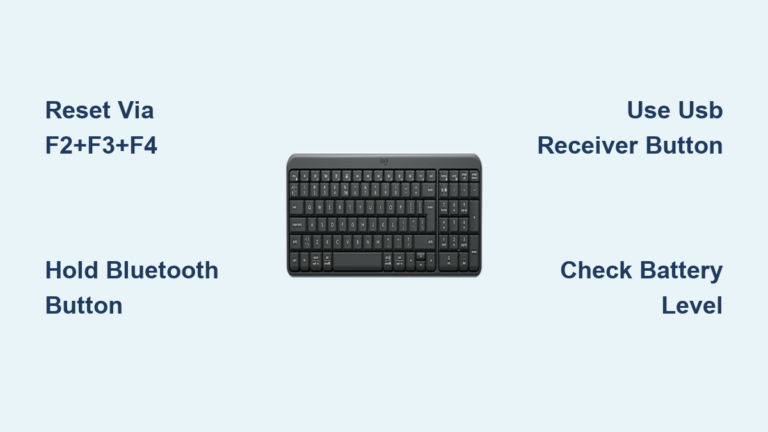 How to Reset Logitech Wireless Keyboard