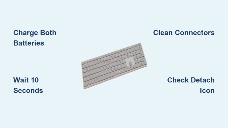 How to Remove Microsoft Surface Keyboard