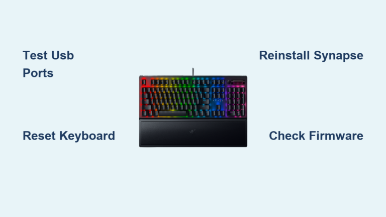 How to Fix Razer Keyboard Not Working