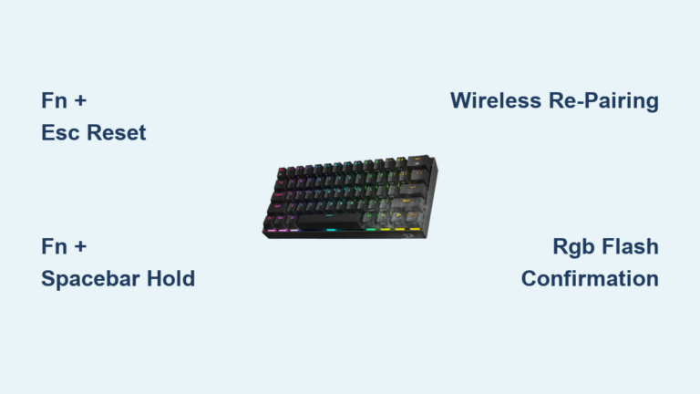 How to Reset Redragon Keyboard: Quick Steps