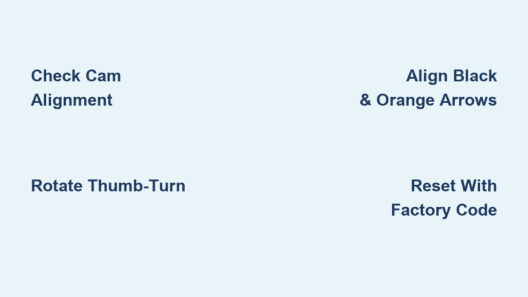 How to Unlock Schlage Keypad Lock Without Key