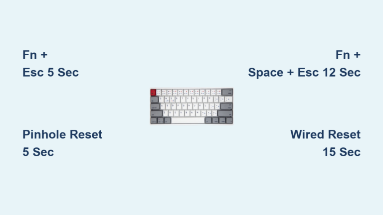 How to Reset Skyloong Keyboard – Quick Guide