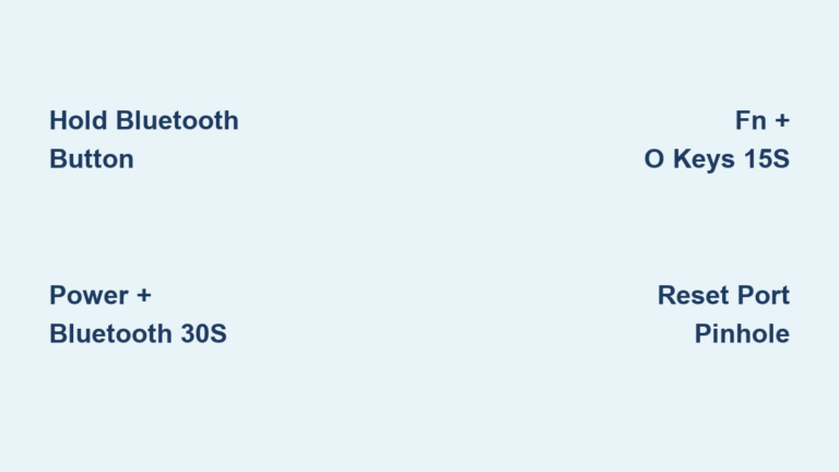 How to Reset Slim Folio Keyboard