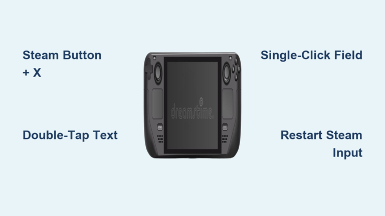 How to Pull Up Keyboard on Steam Deck