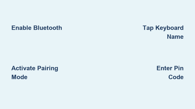 How to Connect Wireless Keyboard to iPad