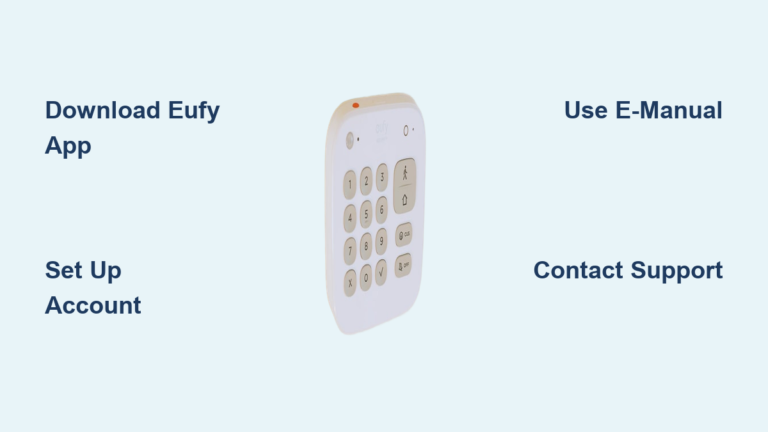 How to Use Eufy Keypad: Quick Setup Guide